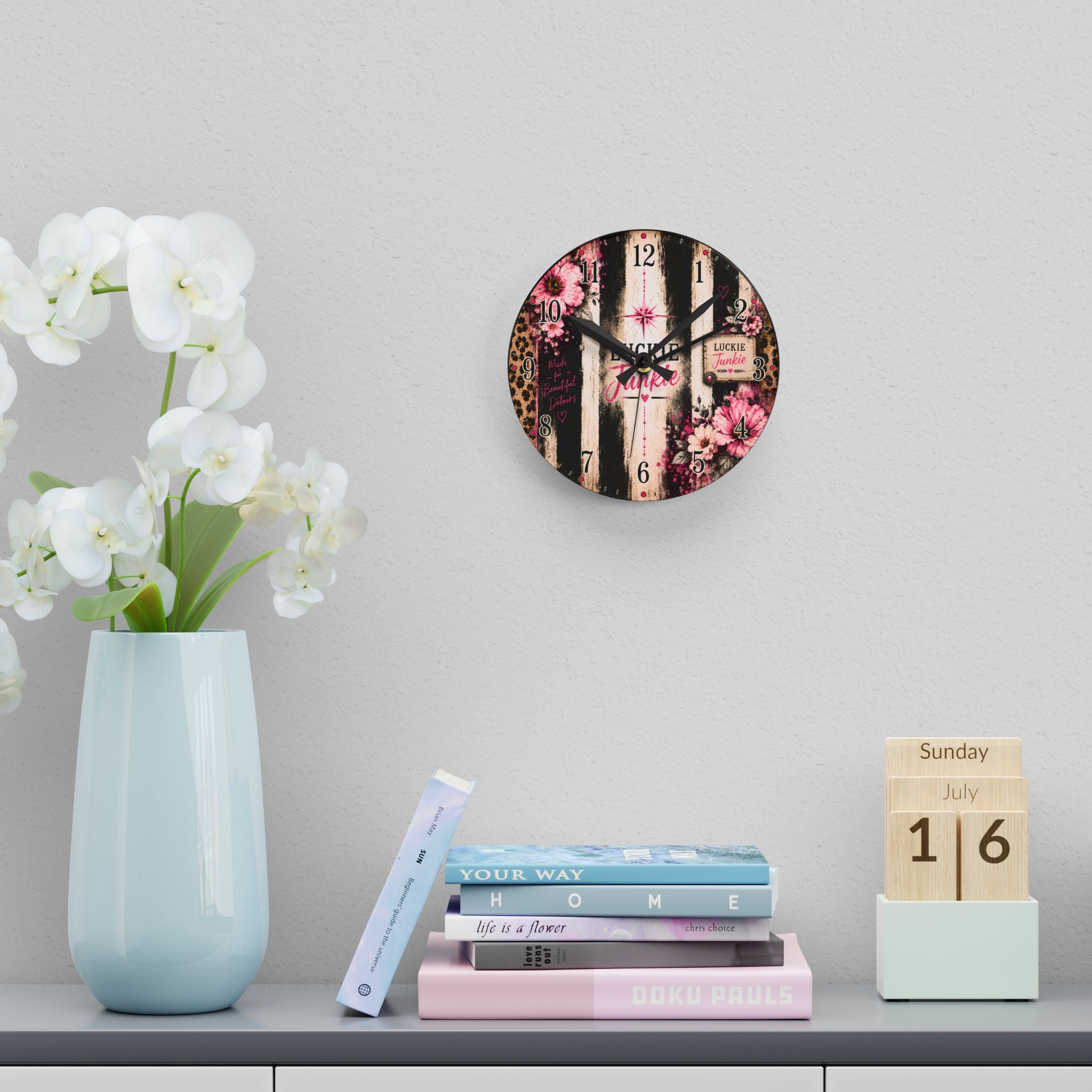 Luckie Junkie™ Wall Clock