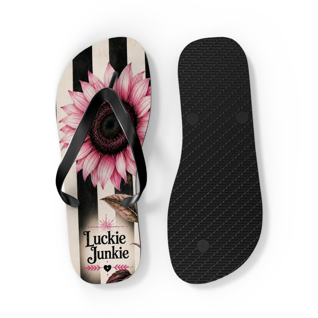 Luckie Junkie™ Boho Sunflower Flip Flops