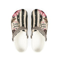 Luckie Junkie™ Boho Sunflower Stripe Slip On Rubber Shoes  Made for Beautiful Detours