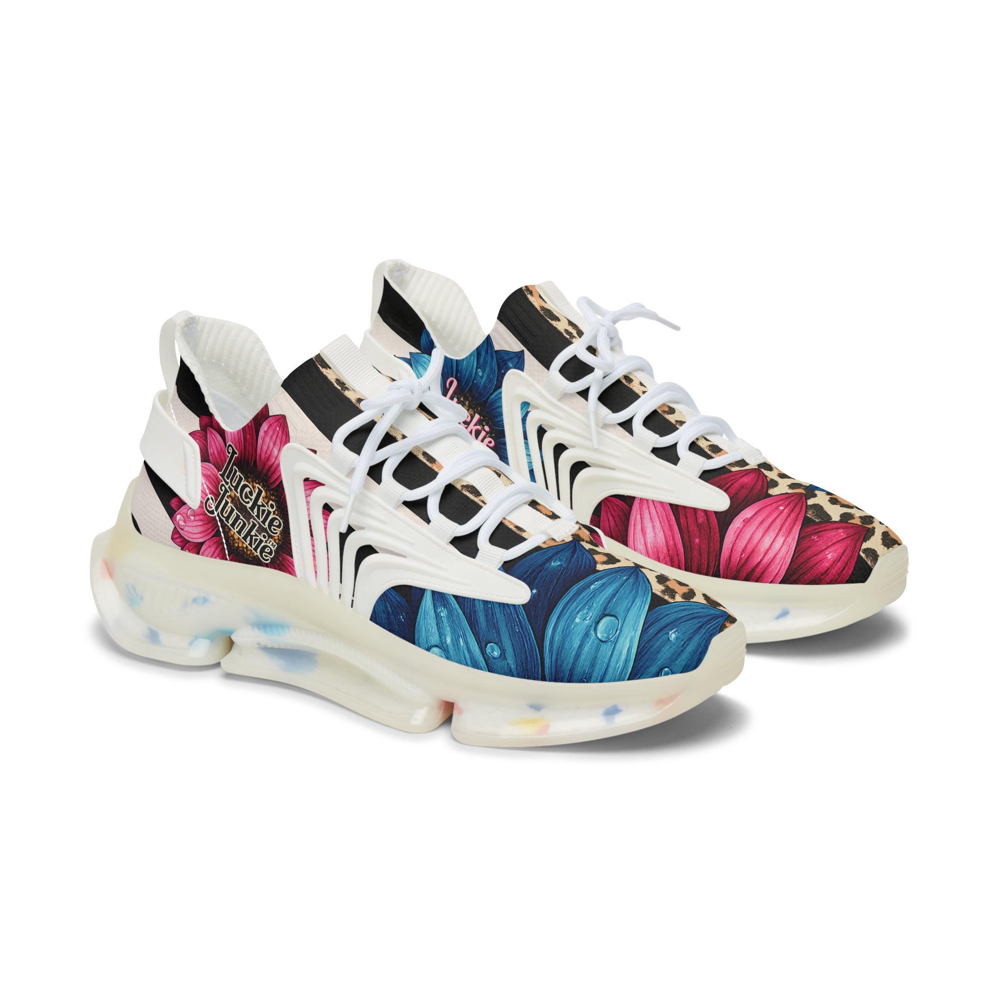 Luckie Junkie™ Electric Bloom Women’s Mesh Running Shoes