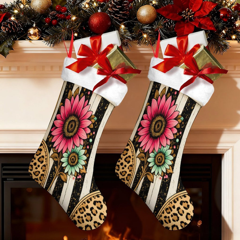 Boho Christmas Stocking