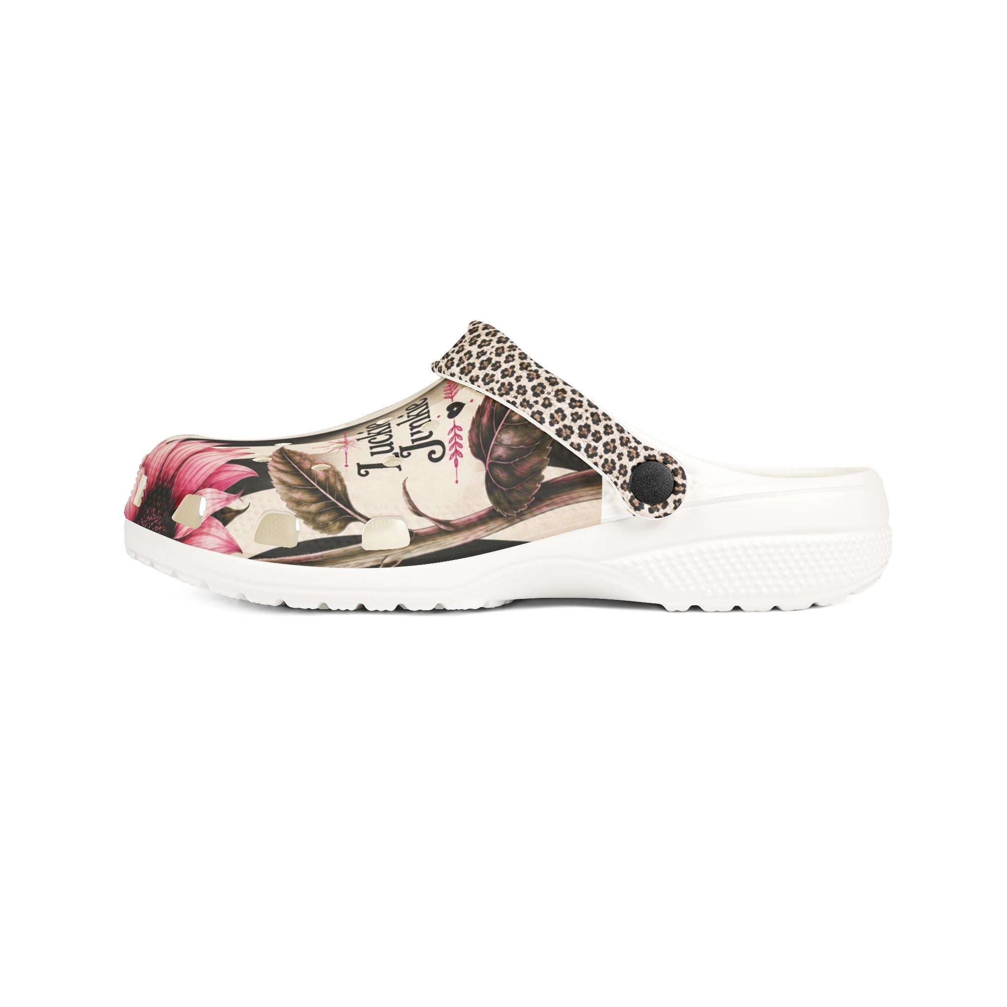 Luckie Junkie™ Boho Sunflower Stripe Slip On Rubber Shoes  Made for Beautiful Detours