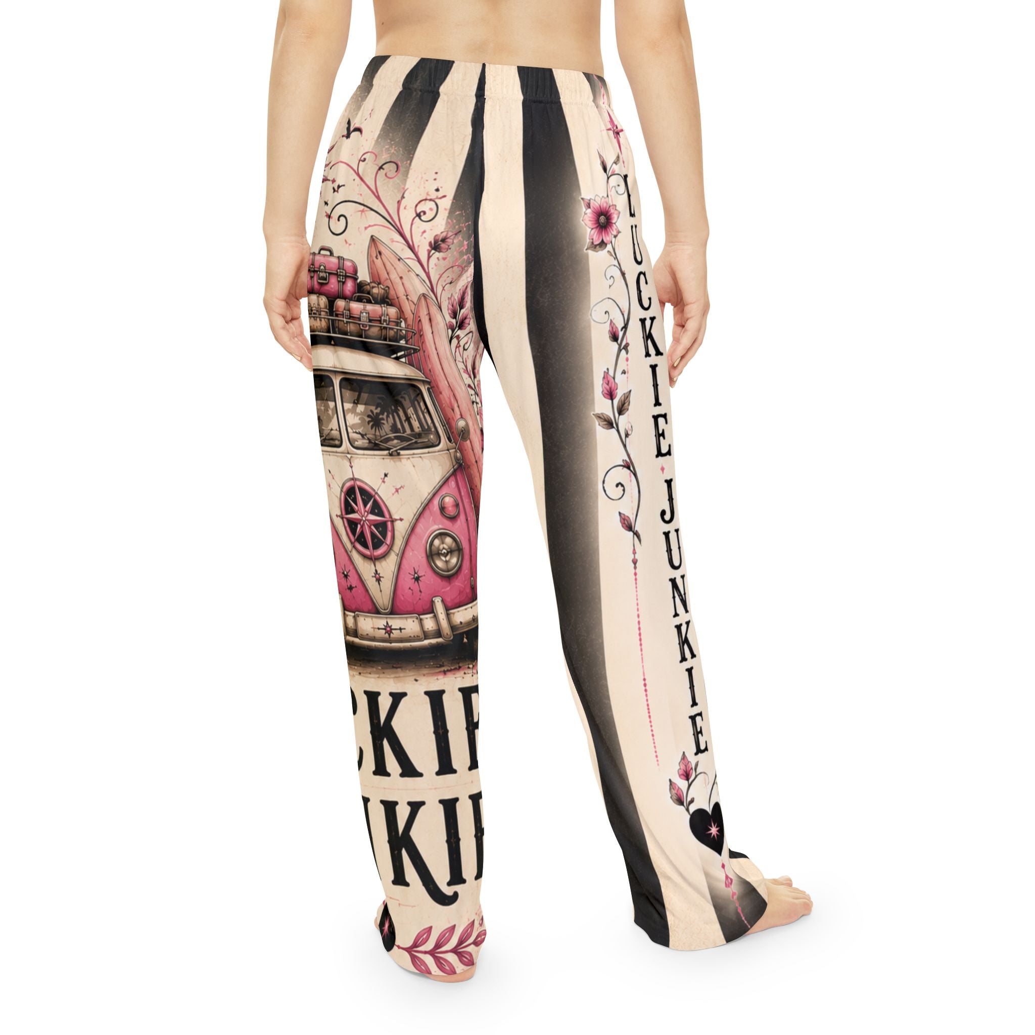 Luckie Junkie™  Boho Floral Travel Leggings | Yoga Pants
