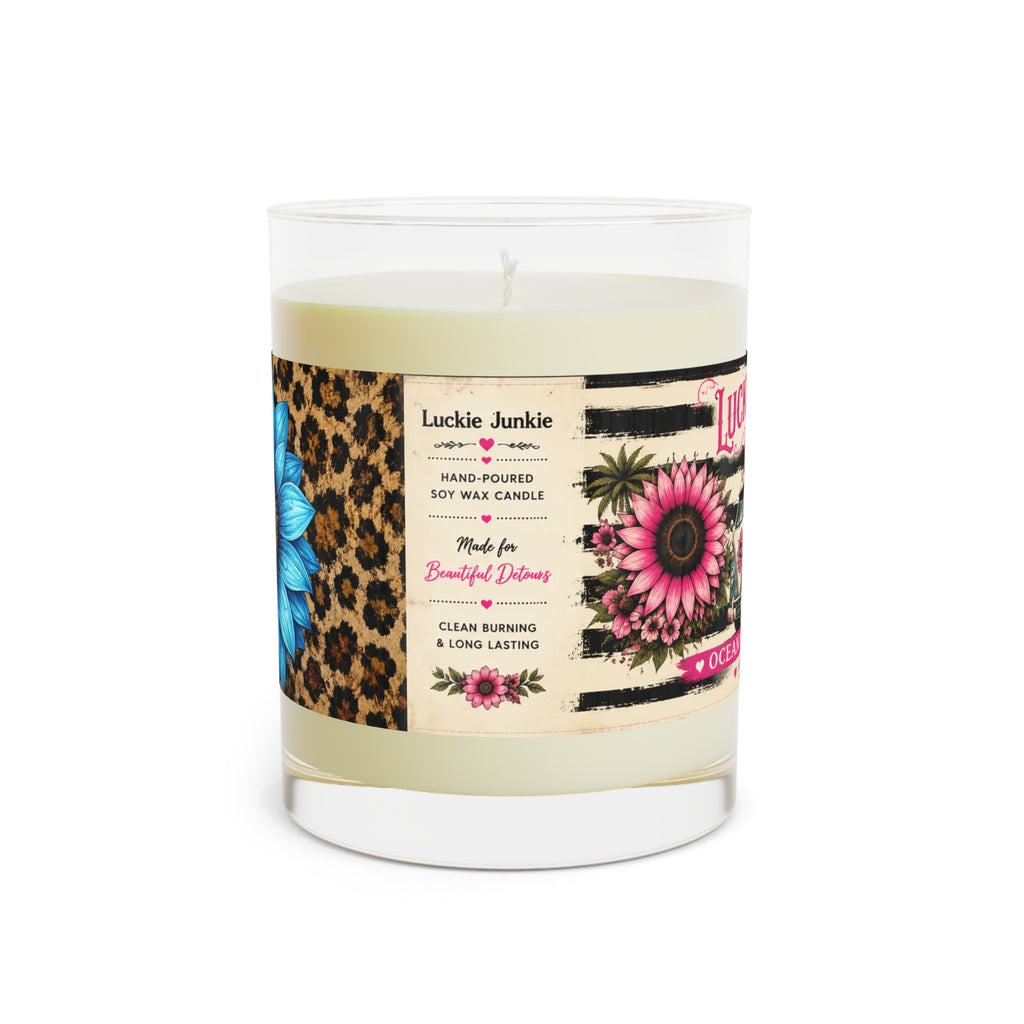 Luckie Junkie™ Ocean Mist & Moss Soy Candle