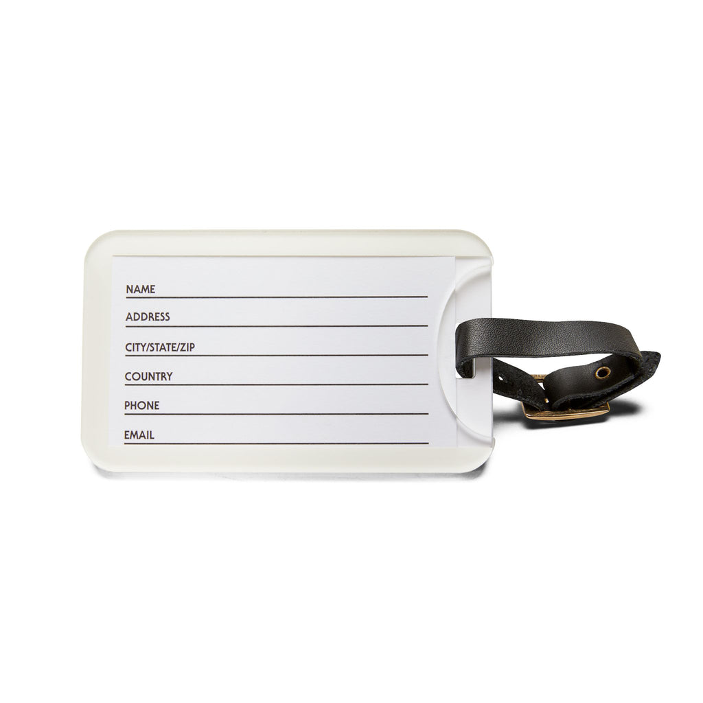 Luckie Junkie™ Floral Luggage Tag | Personalized Travel ID