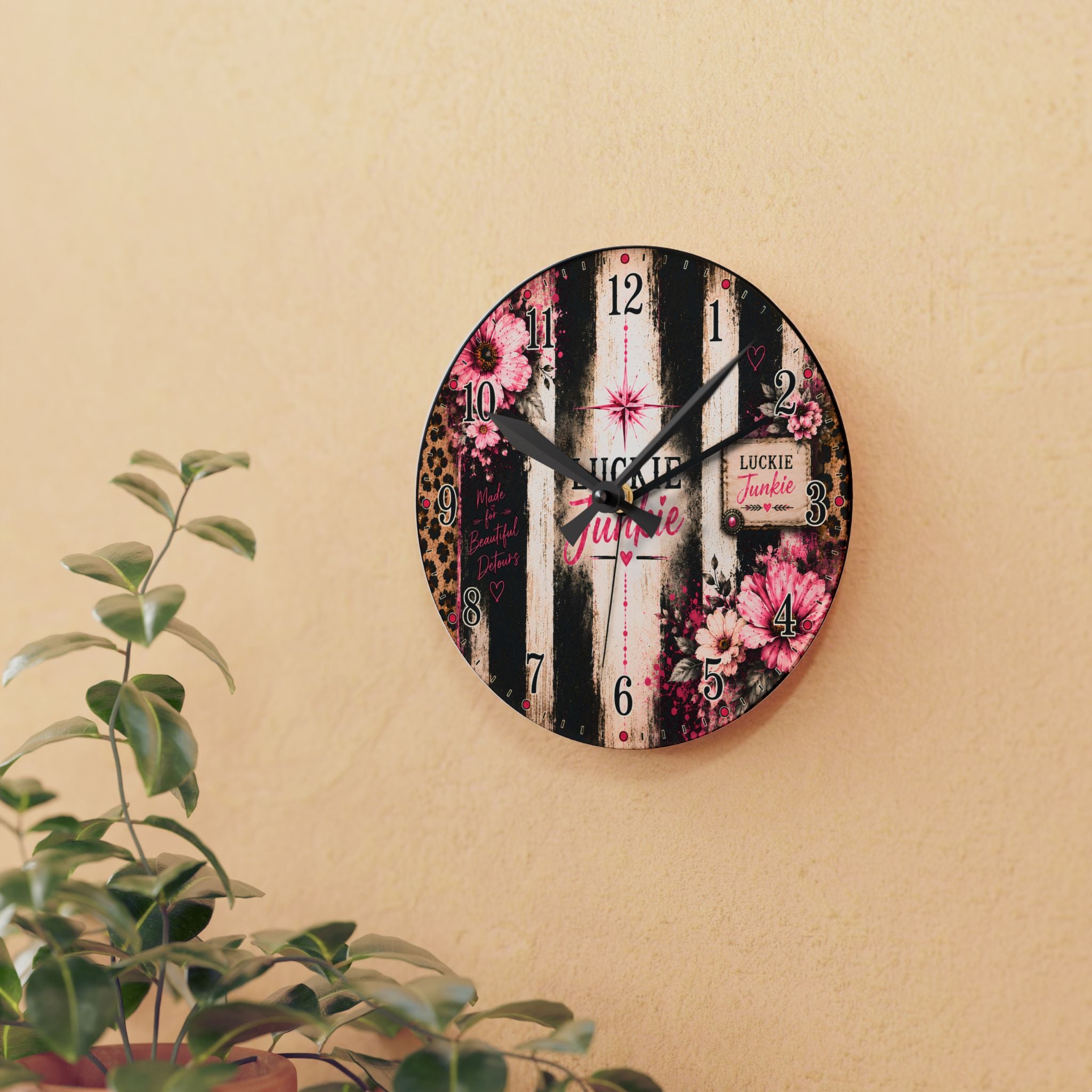 Luckie Junkie™ Wall Clock