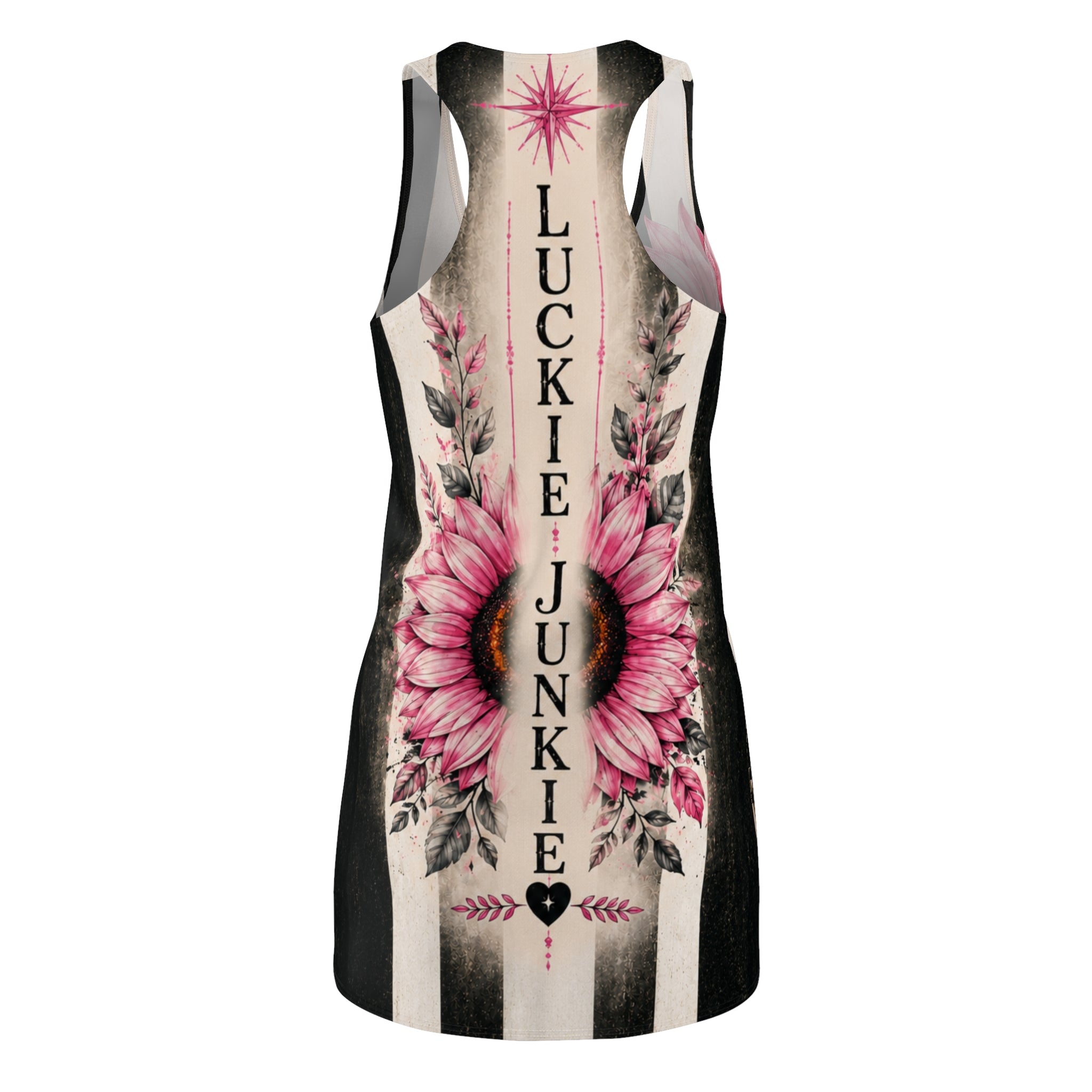 Luckie Junkie™ Vintage Stripe Sunflower Dress