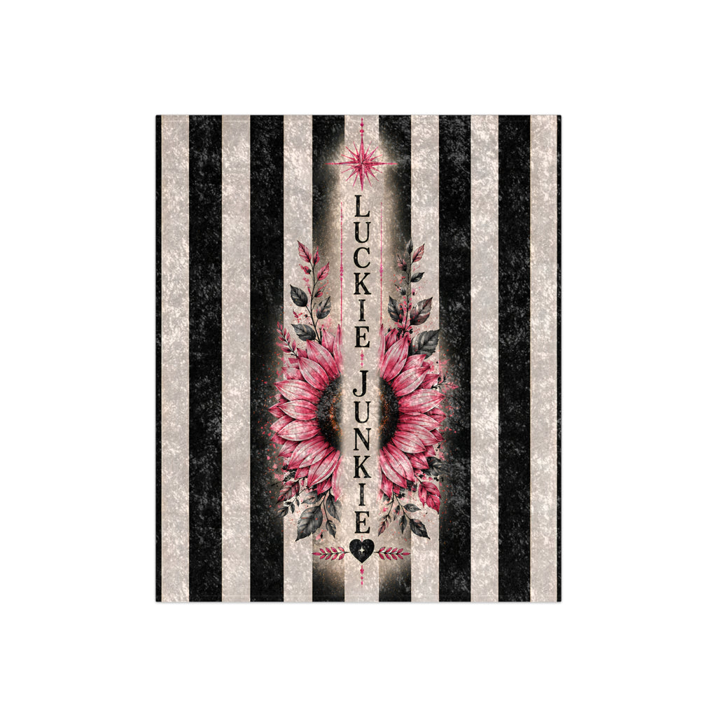 Luckie Junkie™ Vintage Sunflower Crushed Velvet Blanket