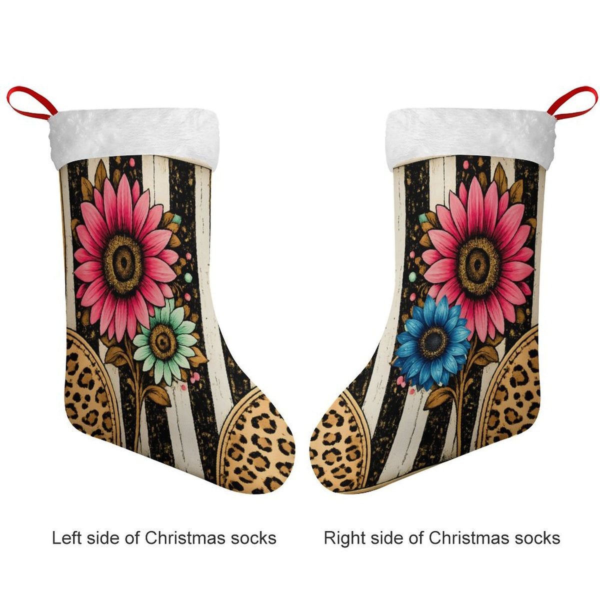 Boho Christmas Stocking