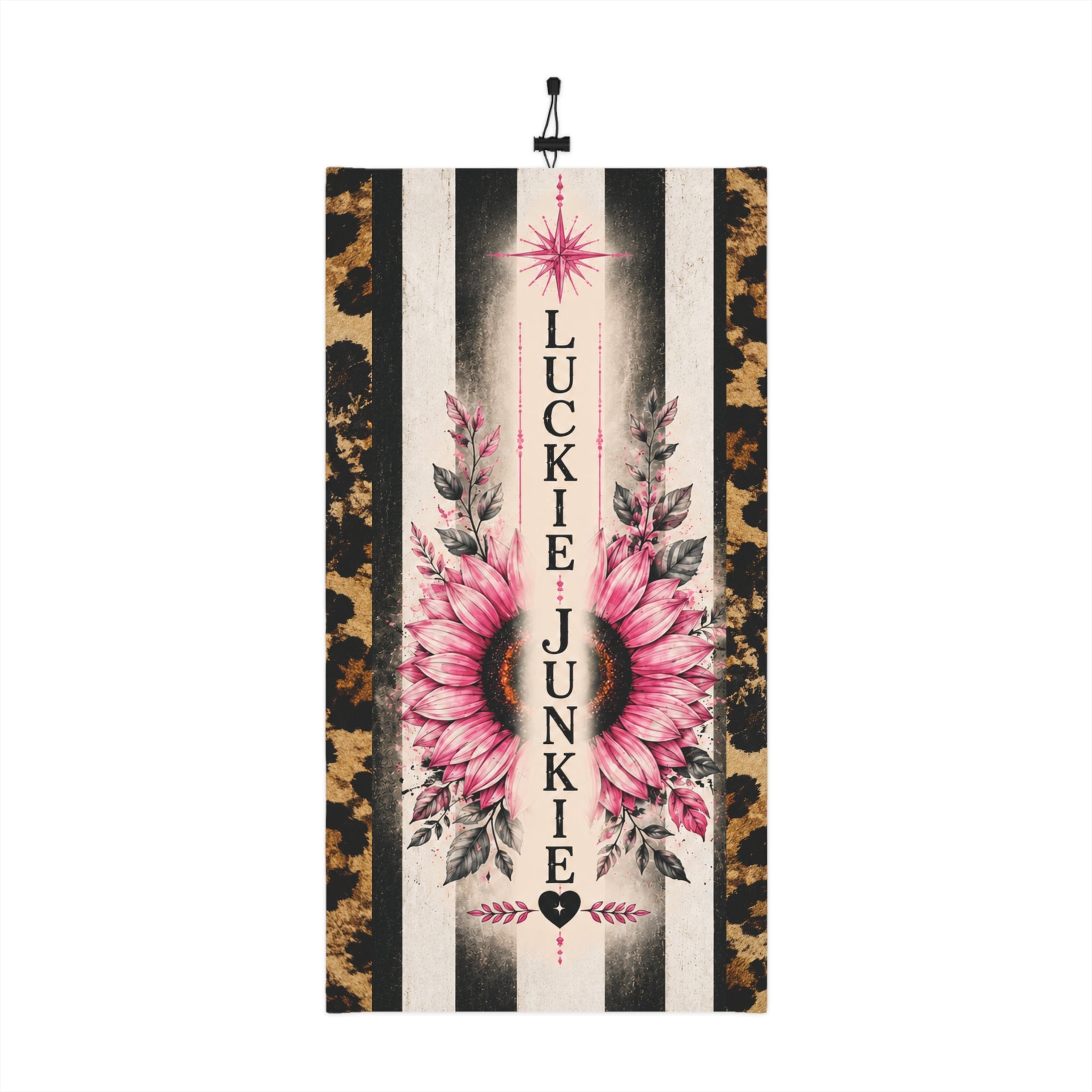 Luckie Junkie™ Rustic Leopard Fleece-Like Neck Gaiter