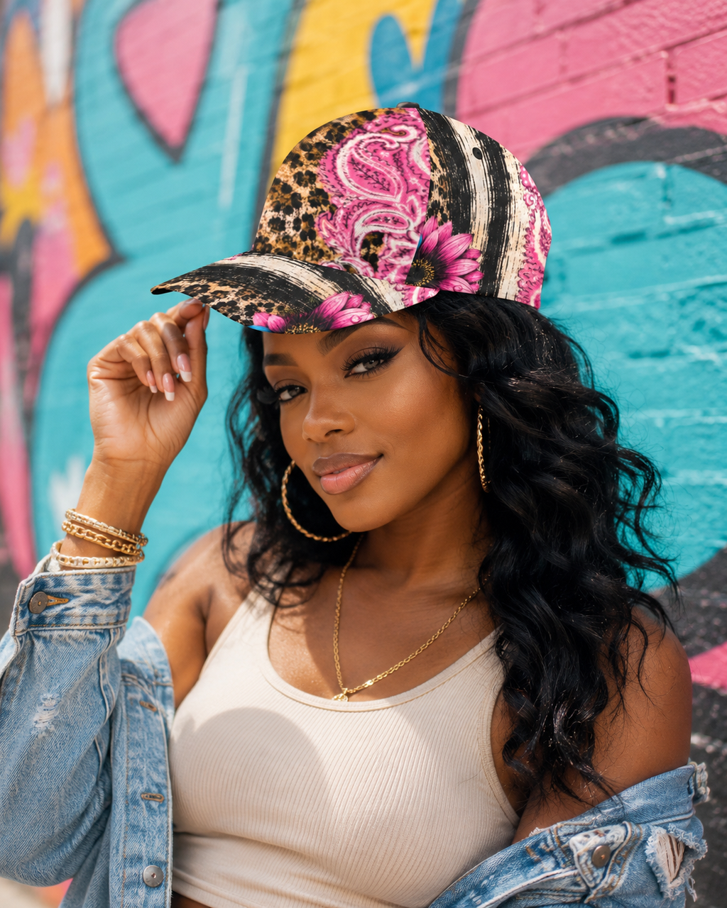 Luckie Junkie™ Wild Paisley Dad Cap