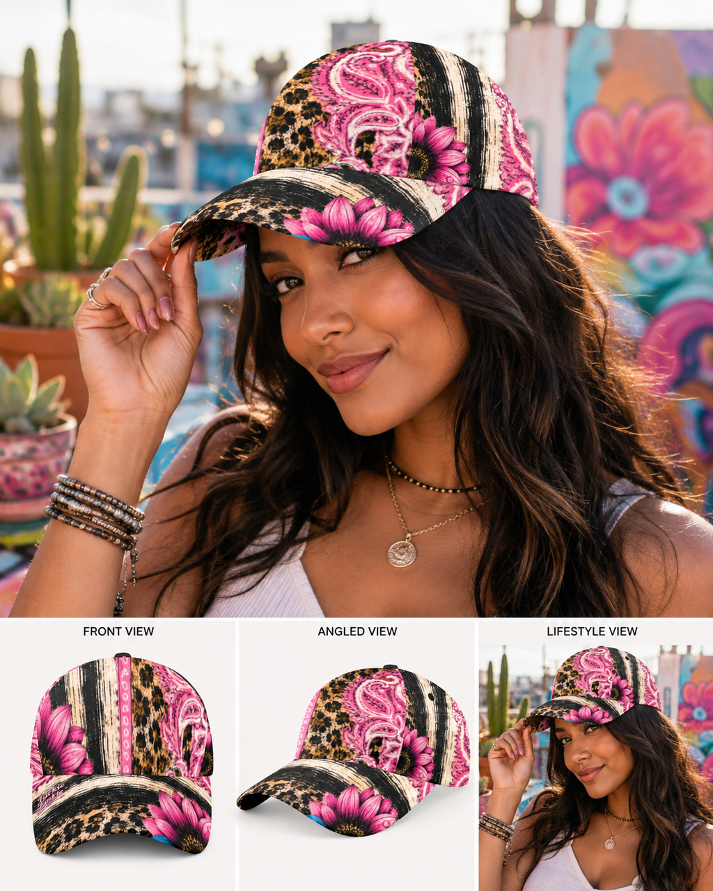 Luckie Junkie™ Wild Paisley Dad Cap