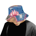 Boho Jean Flower Bucket Hat