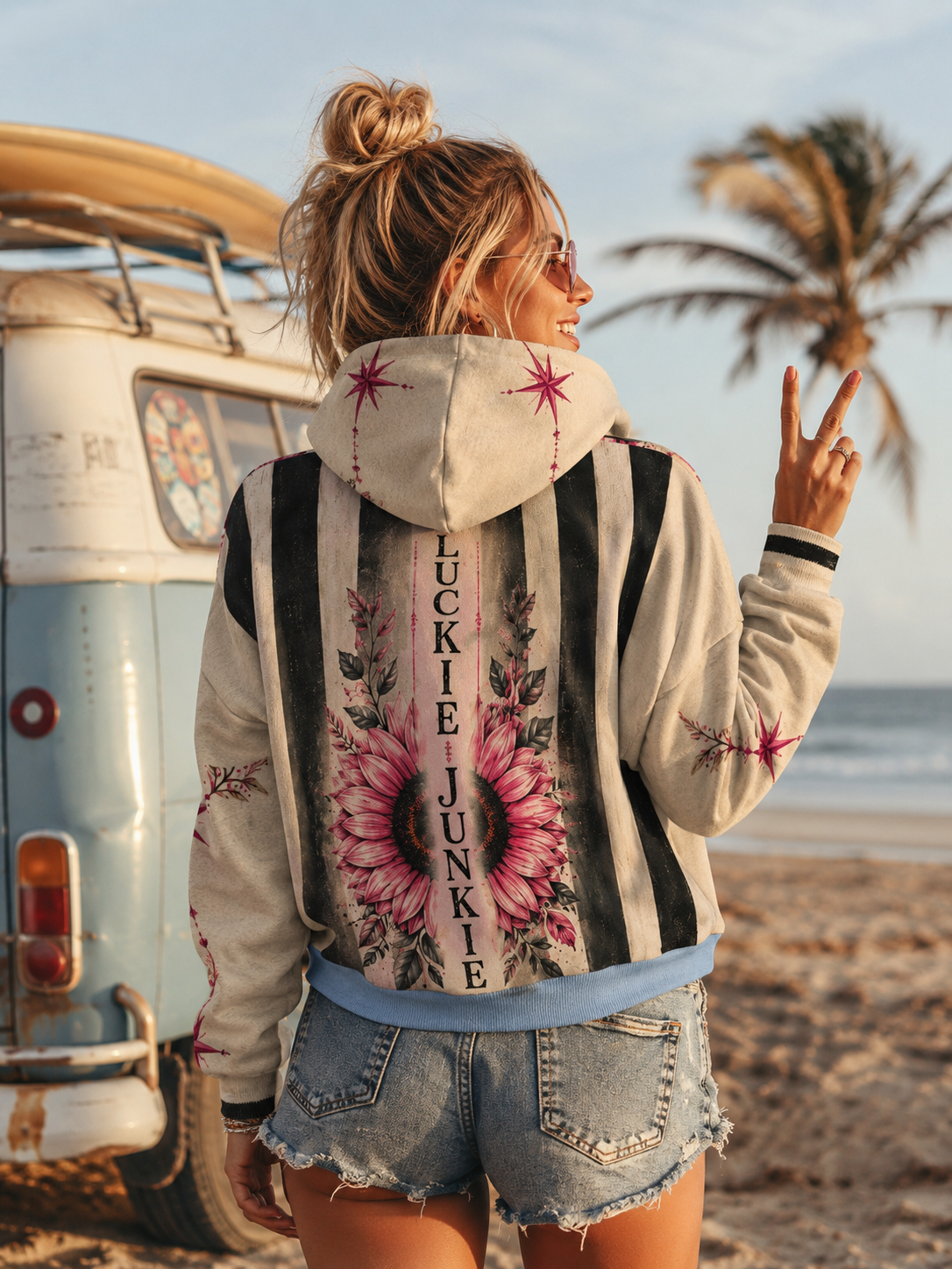 Luckie Junkie™ Vintage Boho Hoodie