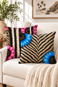 Wild Bloom Reversible Plush Pillowcase