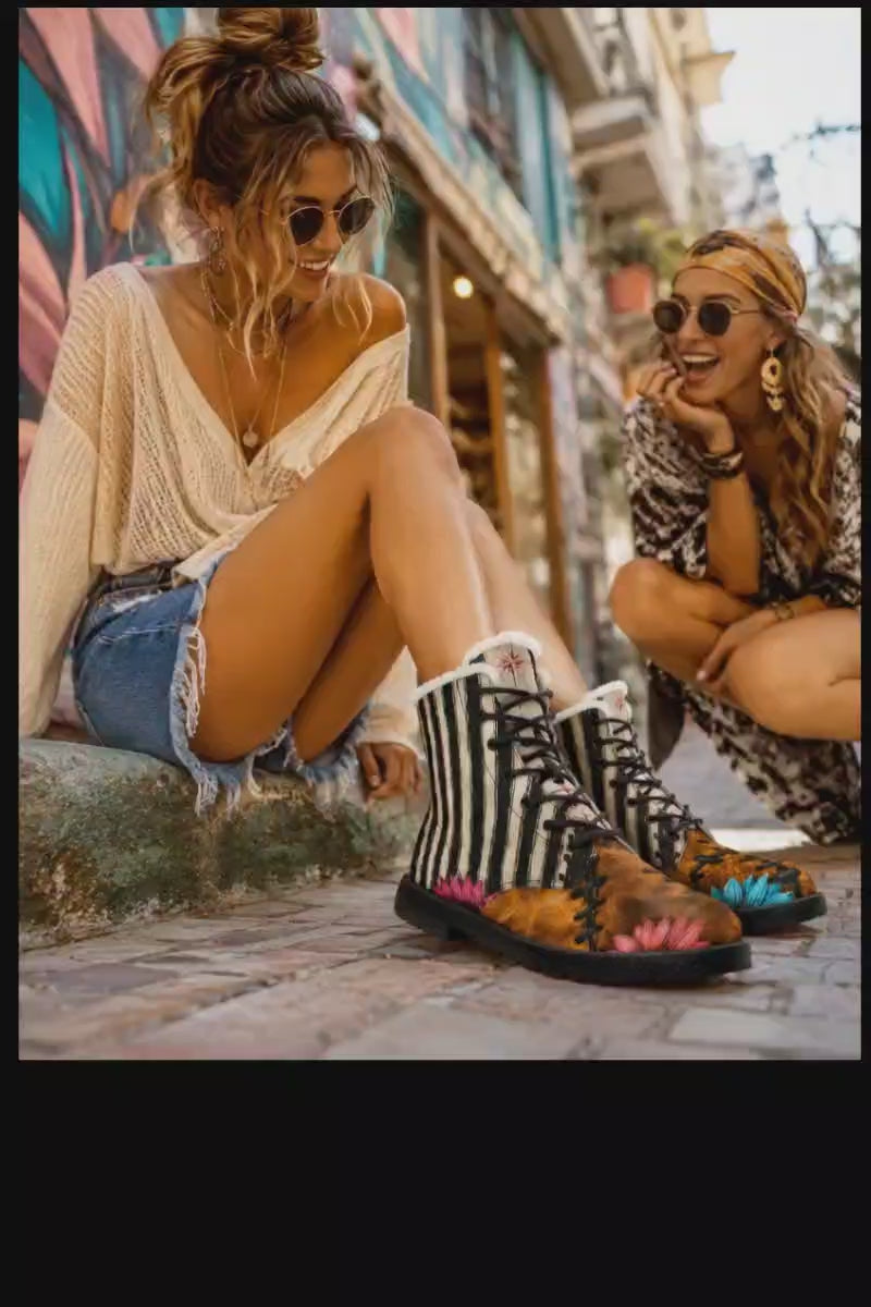Luckie Junkie™ Patchwork Boho Winter Boots