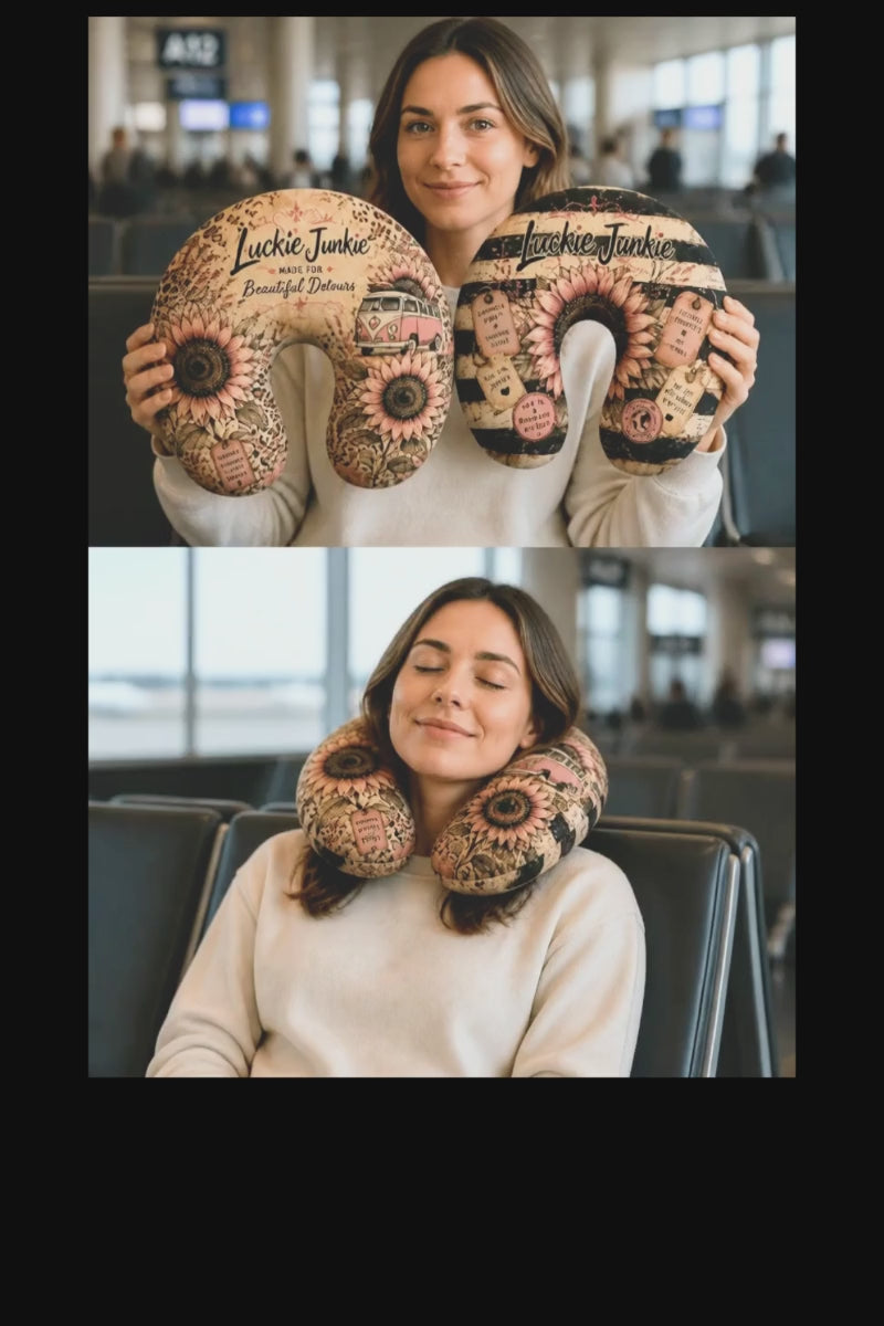 Luckie Junkie™ Travel Neck Pillow