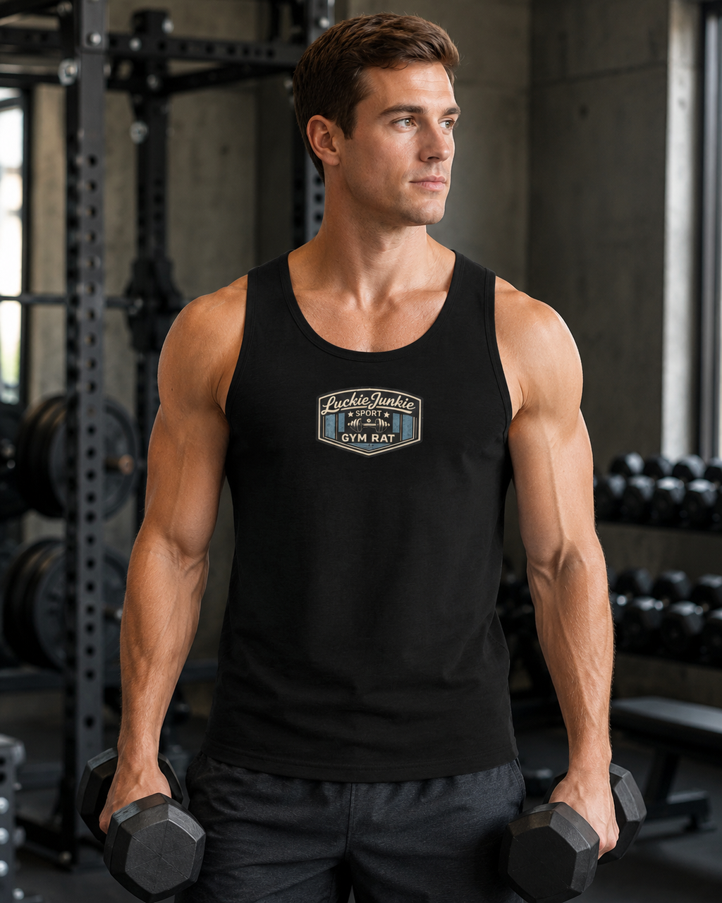 Luckie Junkie™ GymRat Sport Tank