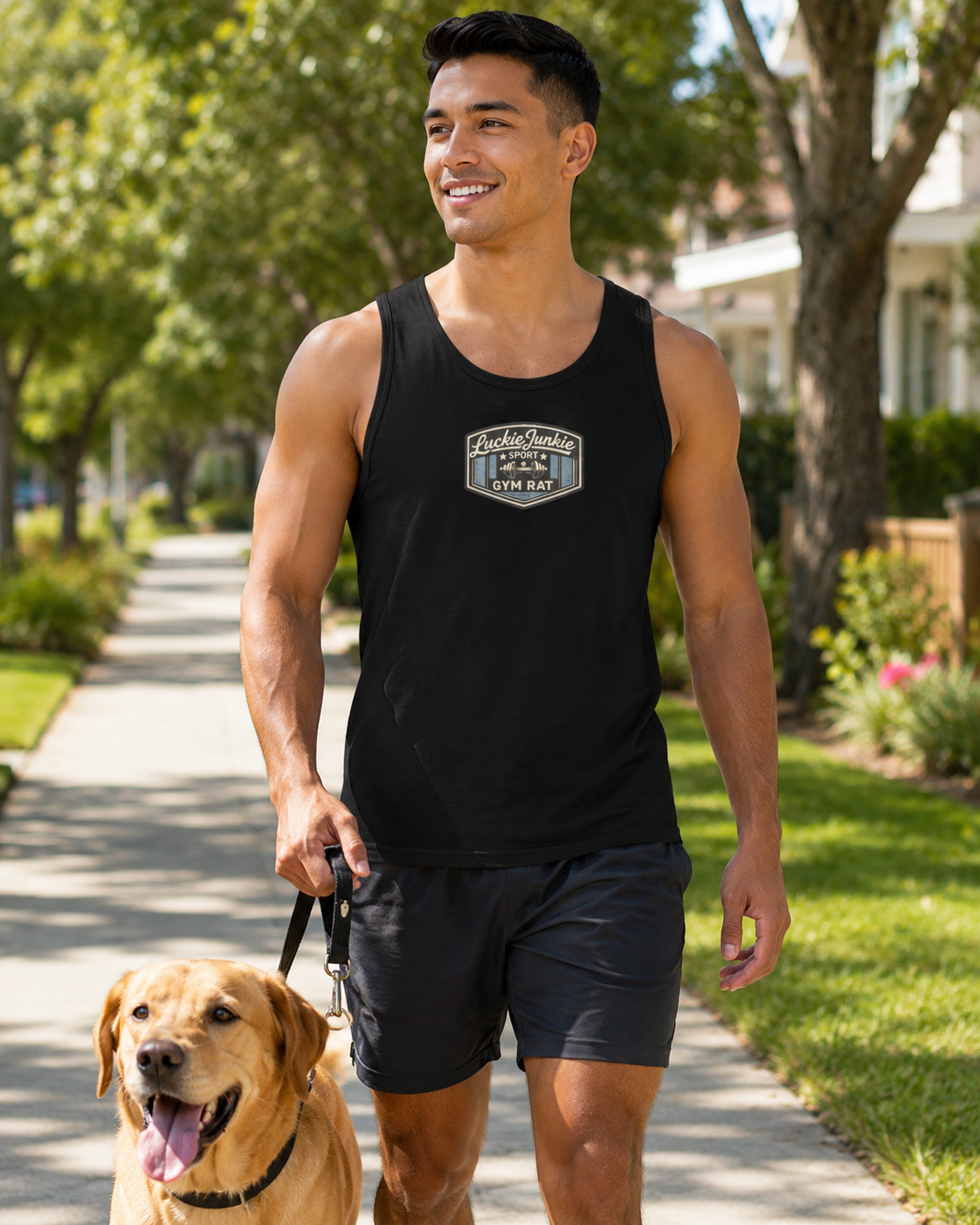 Luckie Junkie™ GymRat Sport Tank