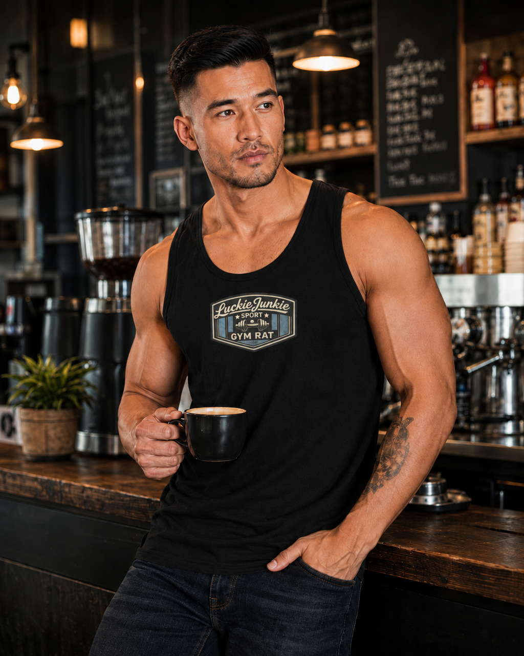 Luckie Junkie™ GymRat Sport Tank
