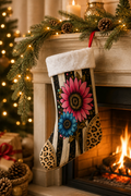 Boho Christmas Stocking