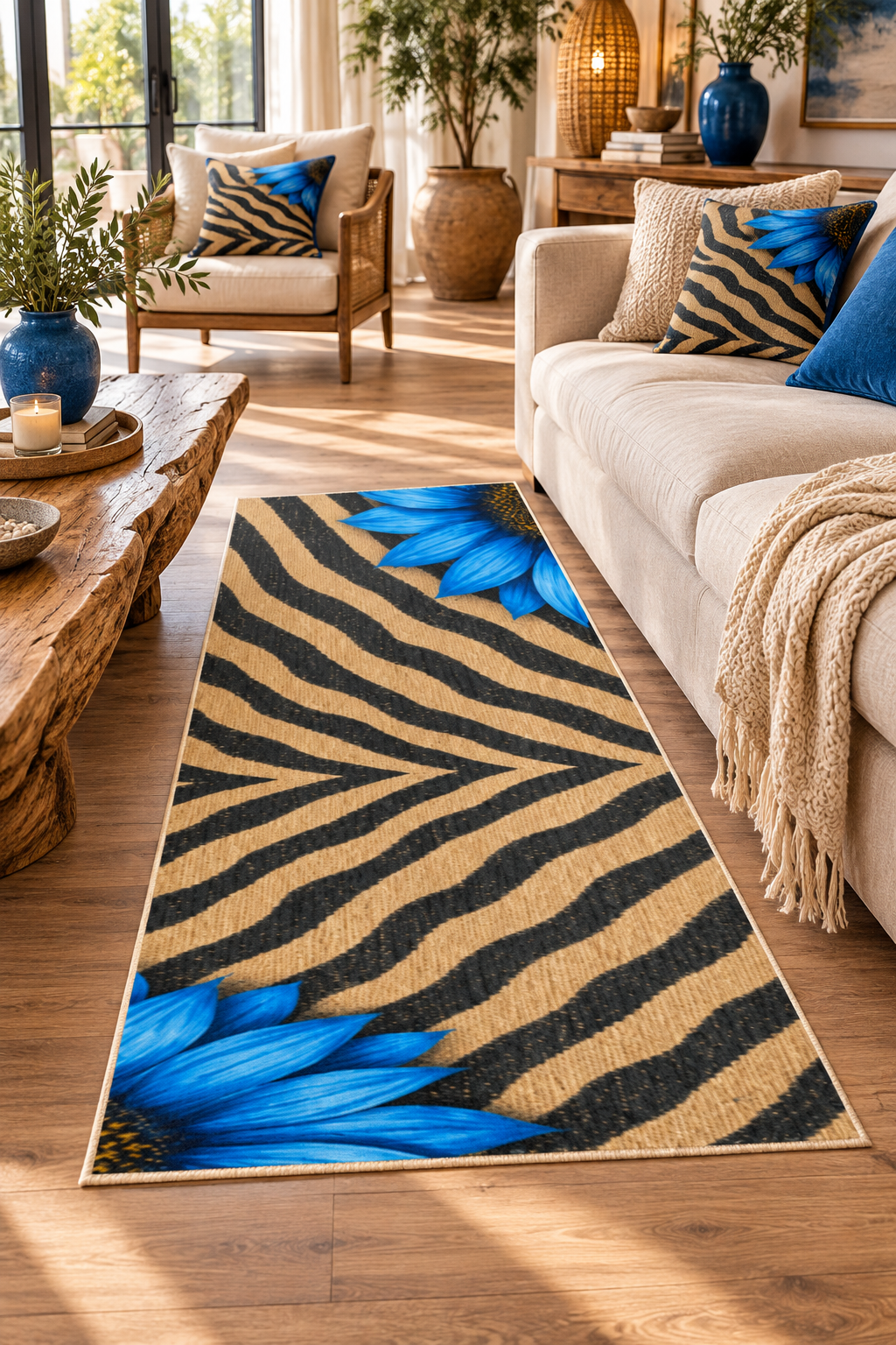 Blue Zebra Detour Runner